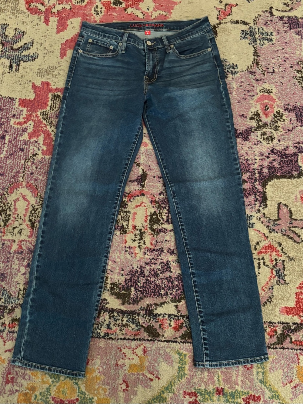 Lucky Brand Women's Medium Blue Skinny Jeans
